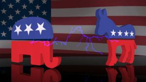 How the election affects the stock market, Republican and Democrat images